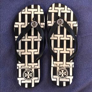 Tory Burch Flip Flops Size 9
